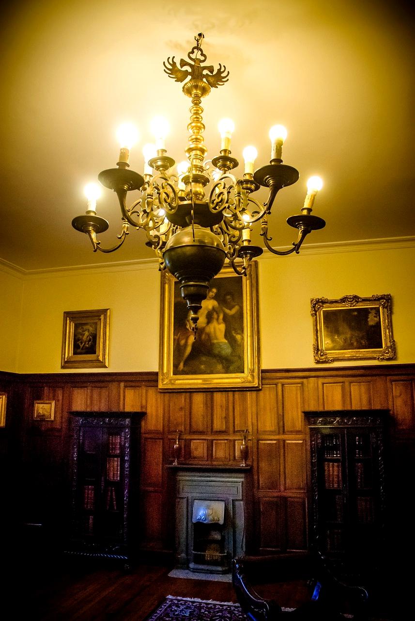 Advanced biometric sensors integrated into modern bedroom ceiling monitoring sleep patterns