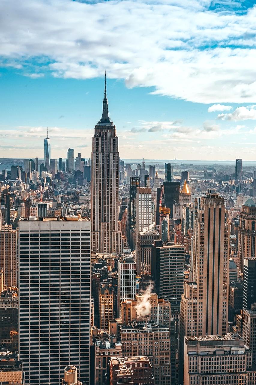 Neutral modern home office with natural lighting